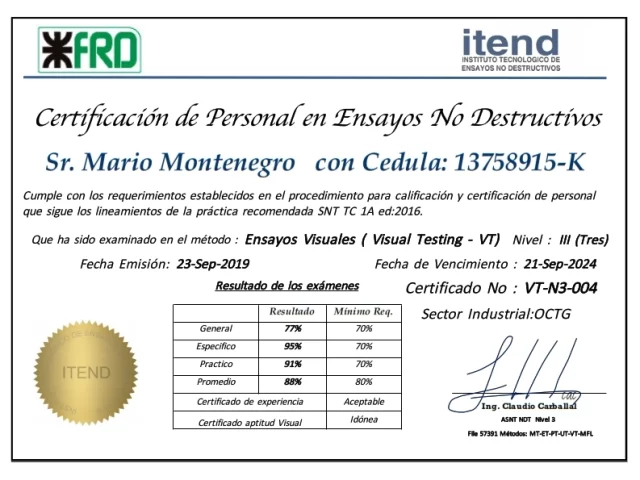 Certifcado SNT Montenegro-VT N3- 2019_001